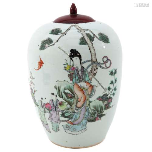A Qianjiang Cai Ginger Jar
