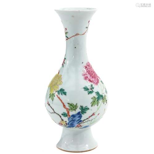 A Famille Rose Vase