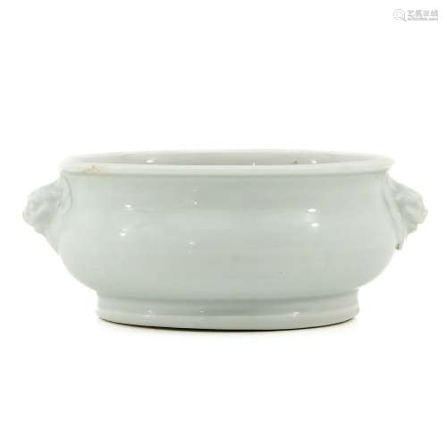 A Blanc de Chine Censer