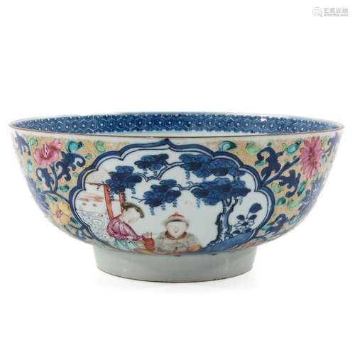 A Famille Rose Serving Bowl