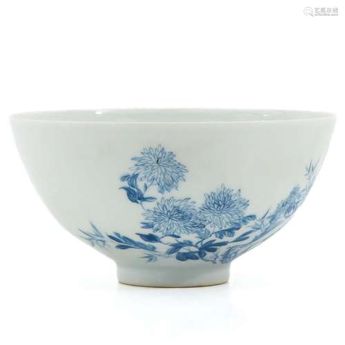 A Blue and White Bowl