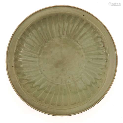 A Celadon Ming Dish