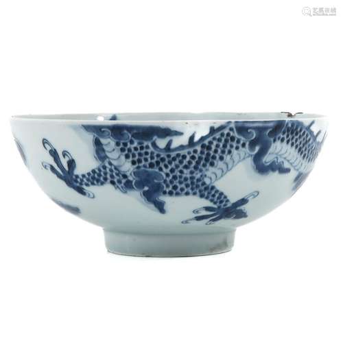 A Blue and White Bowl