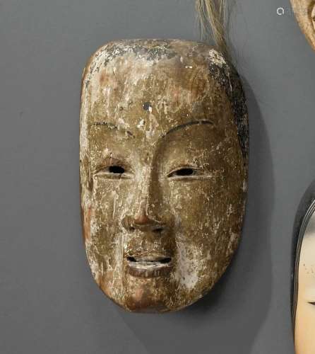 JAPON - Début de période EDO (1603-1868) <br />
Masque de th...