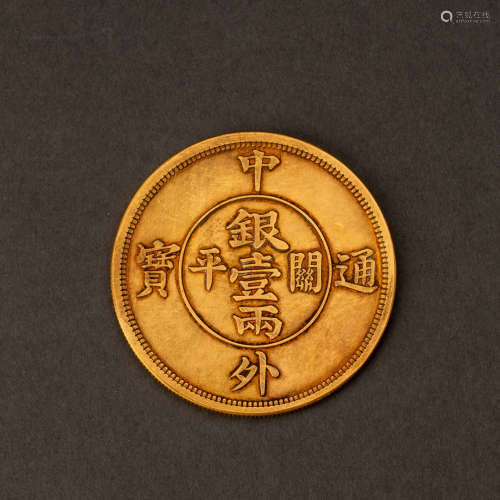 中國中外通寶金幣