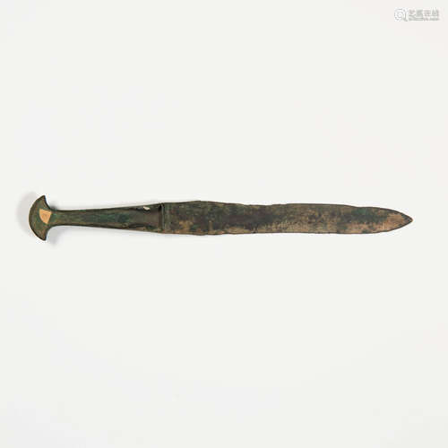 漢代 青銅匕首An Archaic Chinese bronze dagger, Han Dynasty