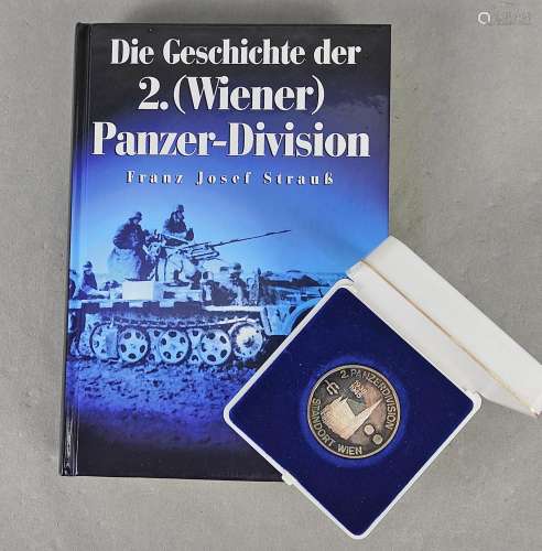 Silber Medaille 2. Panzerdivision u.a.
