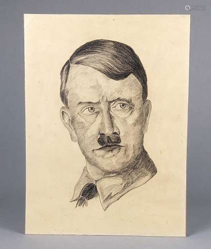 Portrait Kohlezeichnung - Smolinski 1933