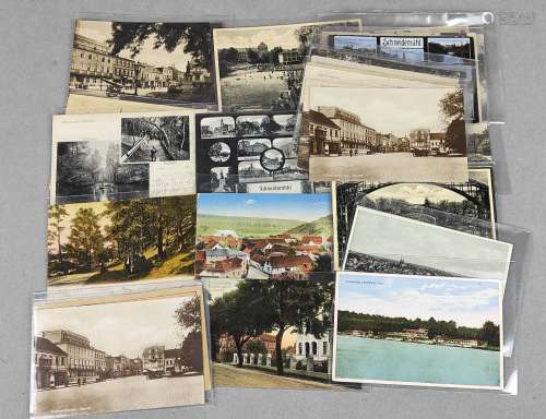 40 Ansichtskarten 1905/46