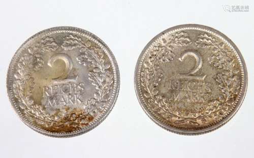 2 x 2 Reichsmark 1931