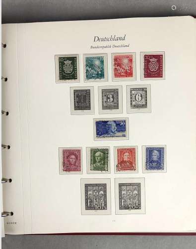 Die Briefmarken von Deutschland