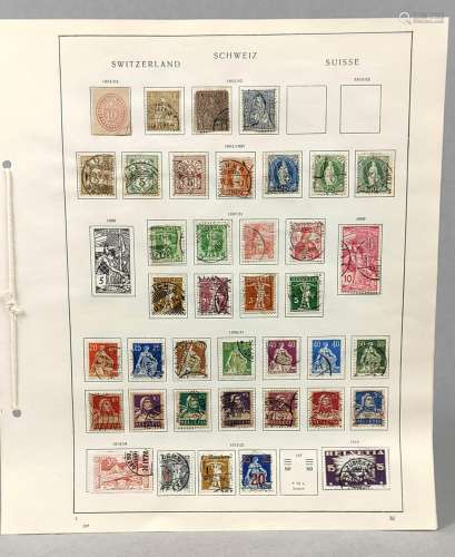 Briefmarken Schweiz 1862/35