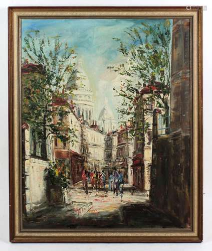 Paris, Montmartre - Midani M`Bakri 1977