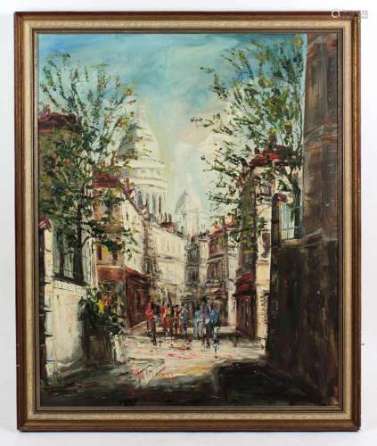 Paris, Montmartre - Midani M`Bakri 1977