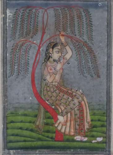 Indische Malerei - Indien 19./20.Jh.