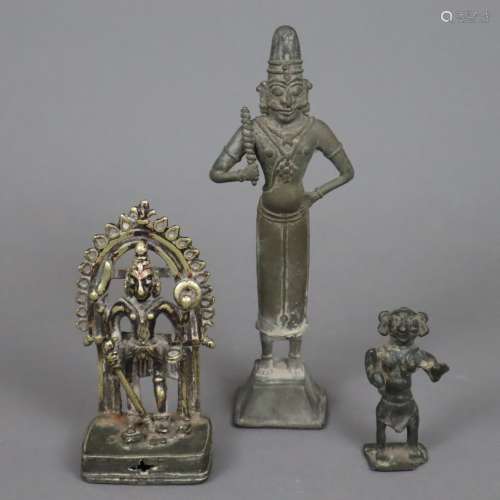 Konvolut Bastar-Gottheiten- Indien