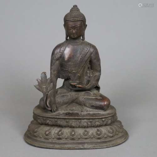 Sitzender Buddha Bhaishajyaguru - sog. Medizinbuddha