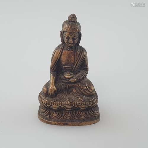 Miniaturfigur Buddha Shakyamuni - Indien