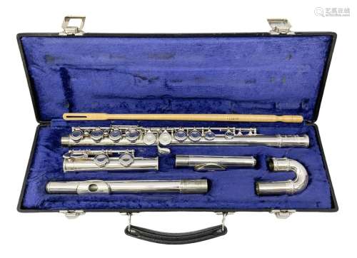 Trevor J. James T.T. 10X silver plated flute