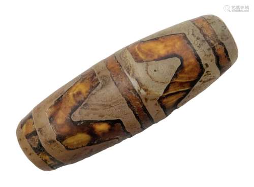 Tibetan dzi bead