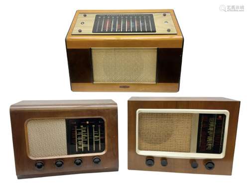 1950s Pye Type PE80 Cambridge International radio