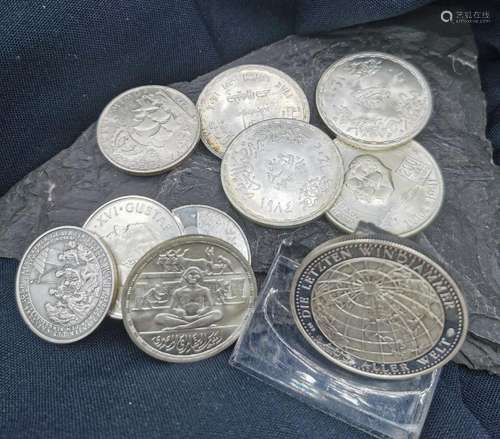 CONVOLUTE SILVER COINS