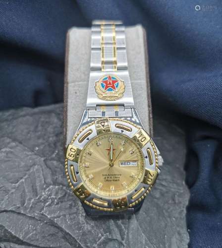 PLA OFFICER WATCH - MEN´S WATCH - 50th Anniversary of P.R. C...