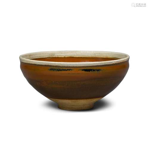 A CIZHOU-TYPE RUSSET-SPLASHED BOWL