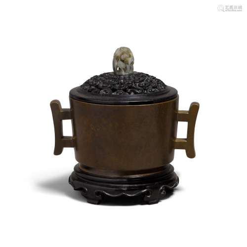 A BRONZE CENSER Qing dynasty or later