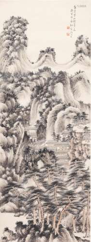 FENG XIANGBI (1896-1974) Mountain Landscape, 1928