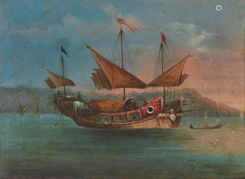 ANONYMOUS (19TH CENTURY) Two China Trade Paintings