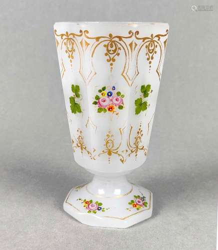 Alabaster Pokal um 1880