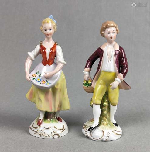 2 Barock Figuren