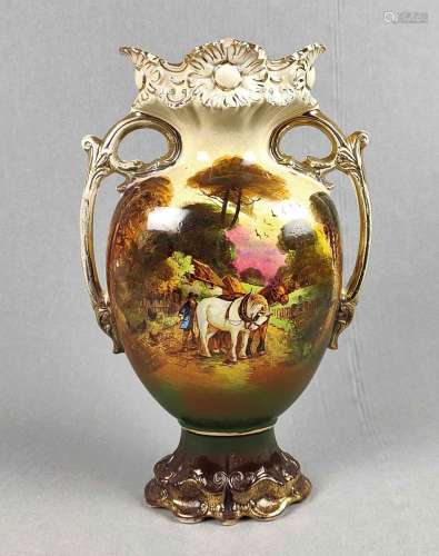 Henkelvase England um 1900