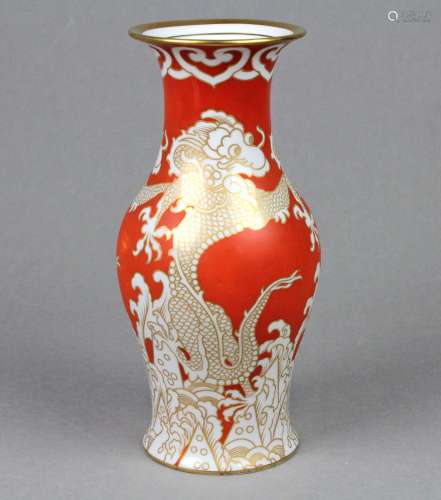 Rosenthal Vase Drachendekor