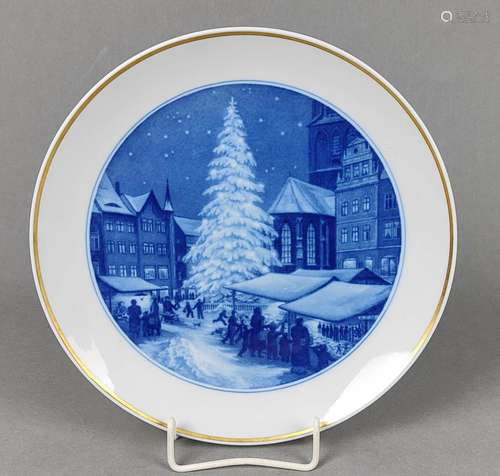 Meissen Weihnachtsteller 1956