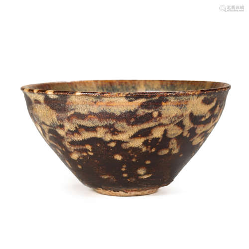 CHINESE JIZHOU WARE PARTRIDGE SPOT DOUBLE PHOENIX PLUM BLOSS...