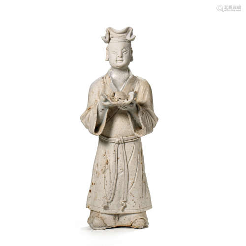 CHINESE HUTIAN WARE SU TIRE CHARACTER STANDING STATUE, SONG ...
