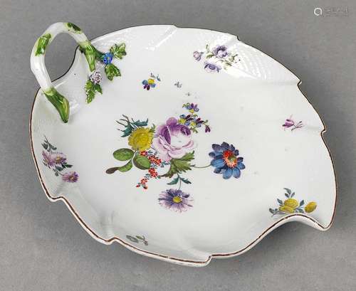 Meissen Rokoko Blattschale um 1745