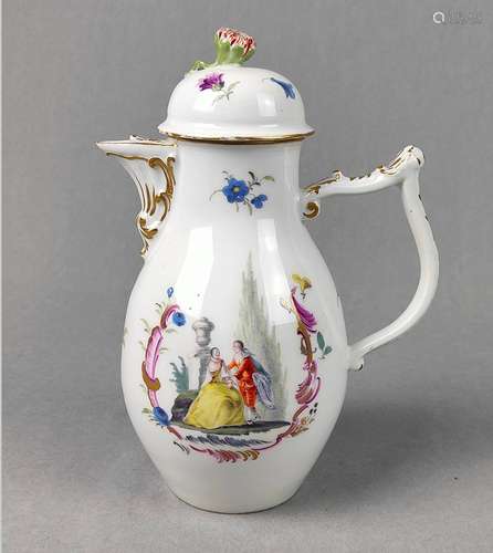 Meissen Kaffeekanne um 1745