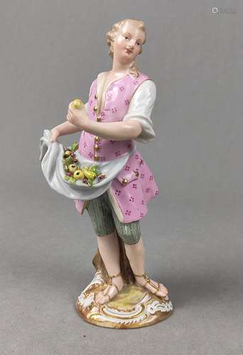 Meissen Obstverkäufer um 1860