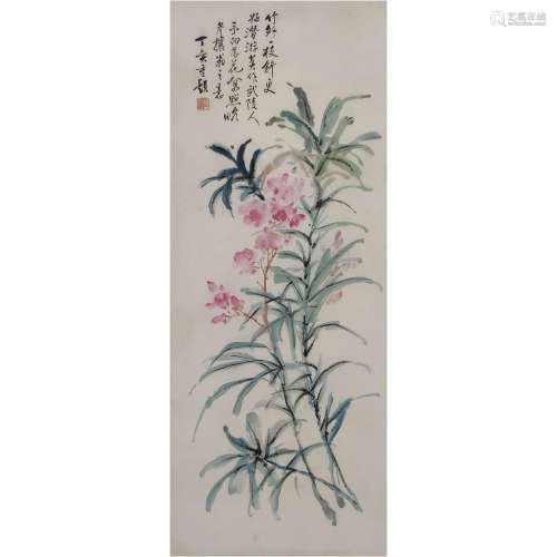 CHINESE PAINTING AND CALLIGRAPHY BY HUANG BINHONG, QING DYNA...