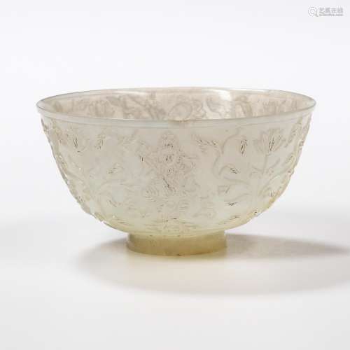 Mughal-style Jade Bowl