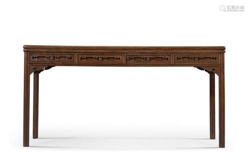 A HUANGHUALI RECTANGULAR TABLE