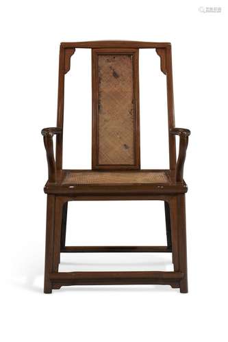 A TIELIMU 'SOUTHERN OFFICIAL'S HAT' ARMCHAIR