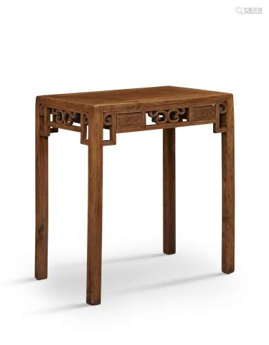 A HUANGHUALI SIDE TABLE
