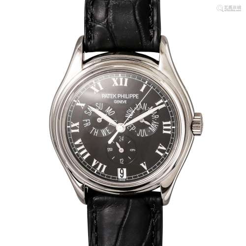 PATEK PHILIPPE Jahreskalender, Ref. 5035G. Armbanduhr.