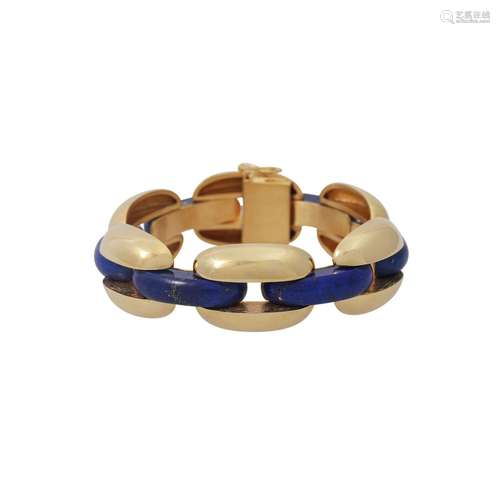 Armband mit Lapislazuli,