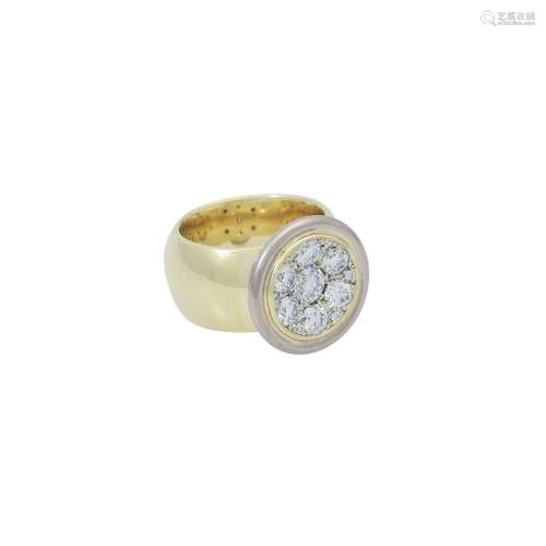 Ring mit Brillanten,