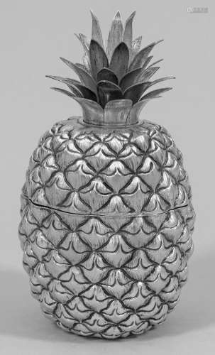 Dekorative Dose in Form einer Ananas